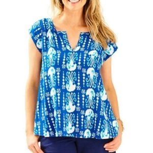 Lilly Pulitzer Shelley Top size L